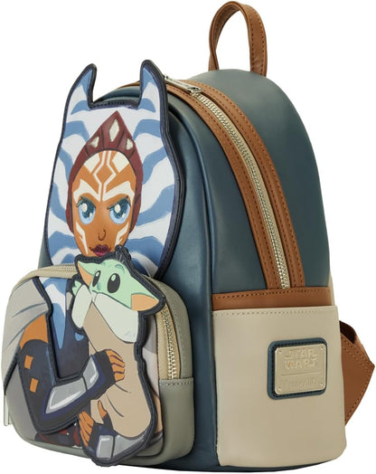 Star Wars by Loungefly Sac à Dos Ahsoka Holding Grogu, LF-STBK0437