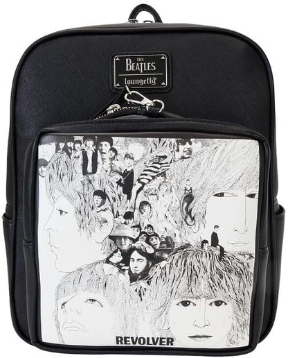 Loungefly The Beatles by Rucksack Mini Revolver Album mit Record Pouch