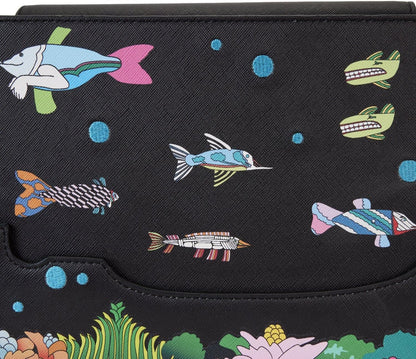 The Beatles by Loungefly sac à bandoulière Arc figural Yellow Submarine Flap Pocket