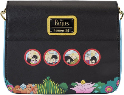 The Beatles by Loungefly sac à bandoulière Arc figural Yellow Submarine Flap Pocket