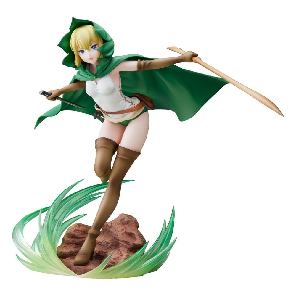 Ryu Lion - Is It Wrong to Try to Pick Up Girls in a Dungeon? Anime FIGURINE - Lion Figurine - Red