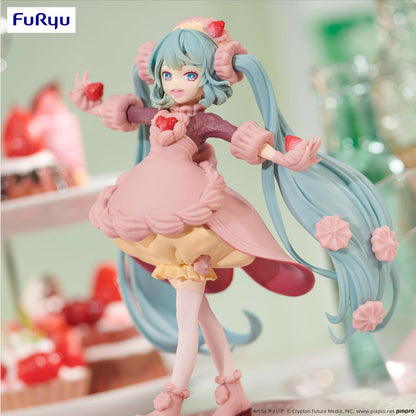 Hatsune Miku Sweetsweets Series Pvc Statue Strawberry Chocolate Short 17 Cm