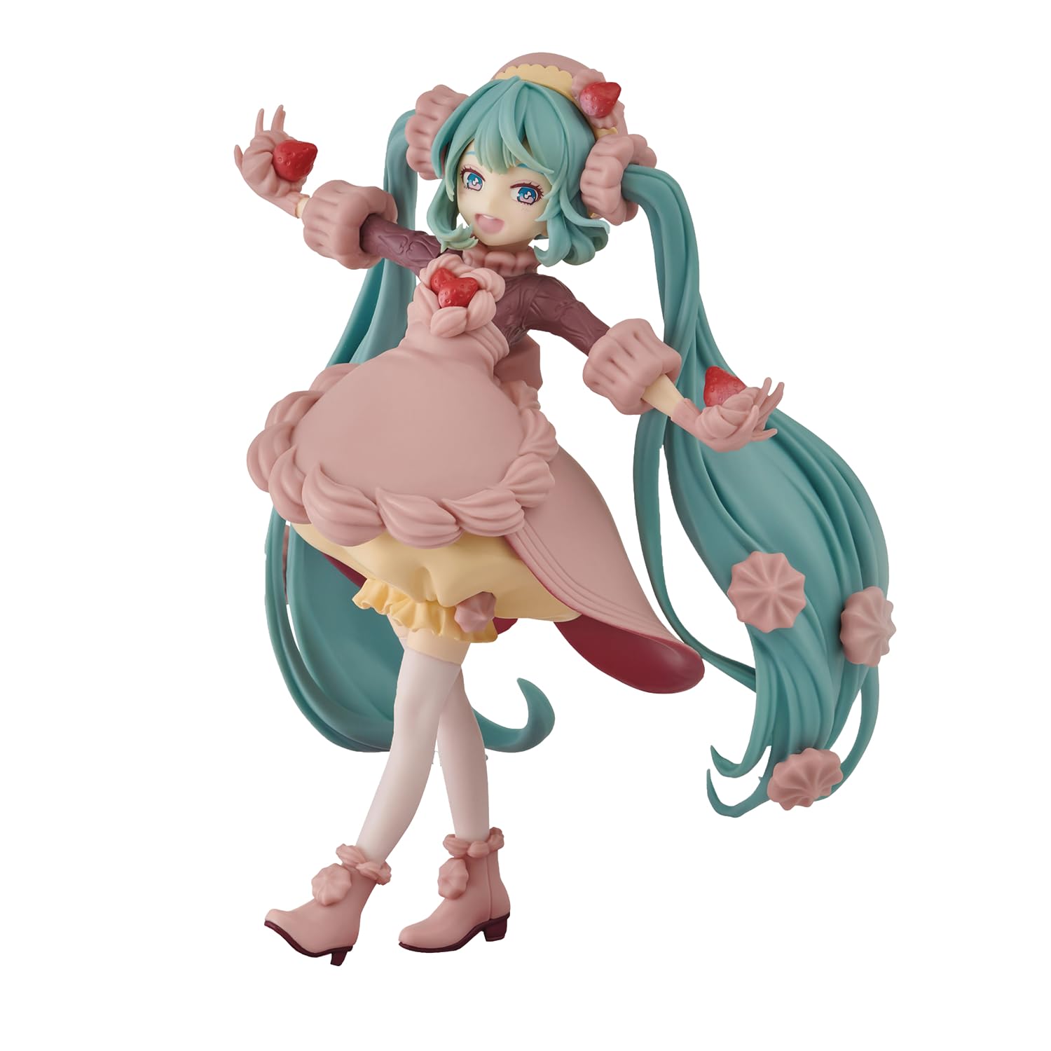 Hatsune Miku Sweetsweets Series Pvc Statue Strawberry Chocolate Short 17 Cm