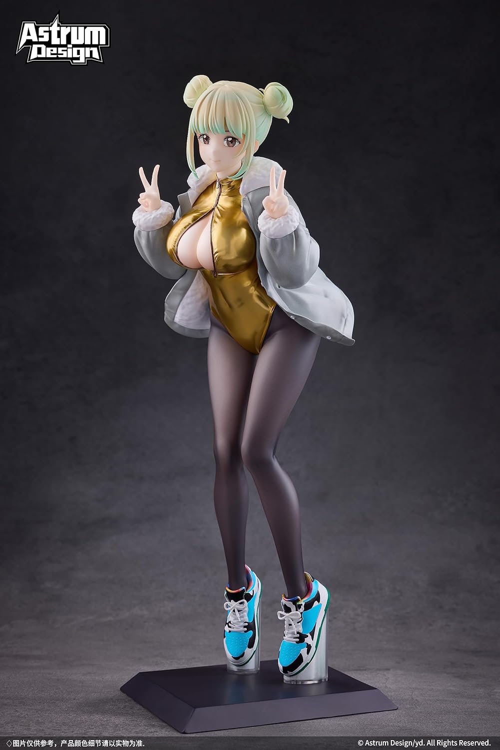 Original Design Art Pvc Statue 1/7 Art Corp. Yd Mia Normal Edition 25 Cm
