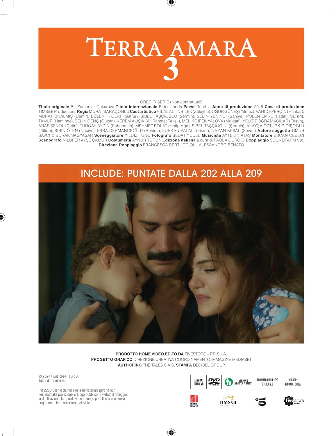 Terra Amara - Stagione 03 #01 (Eps 202-209) - (Italian Import)