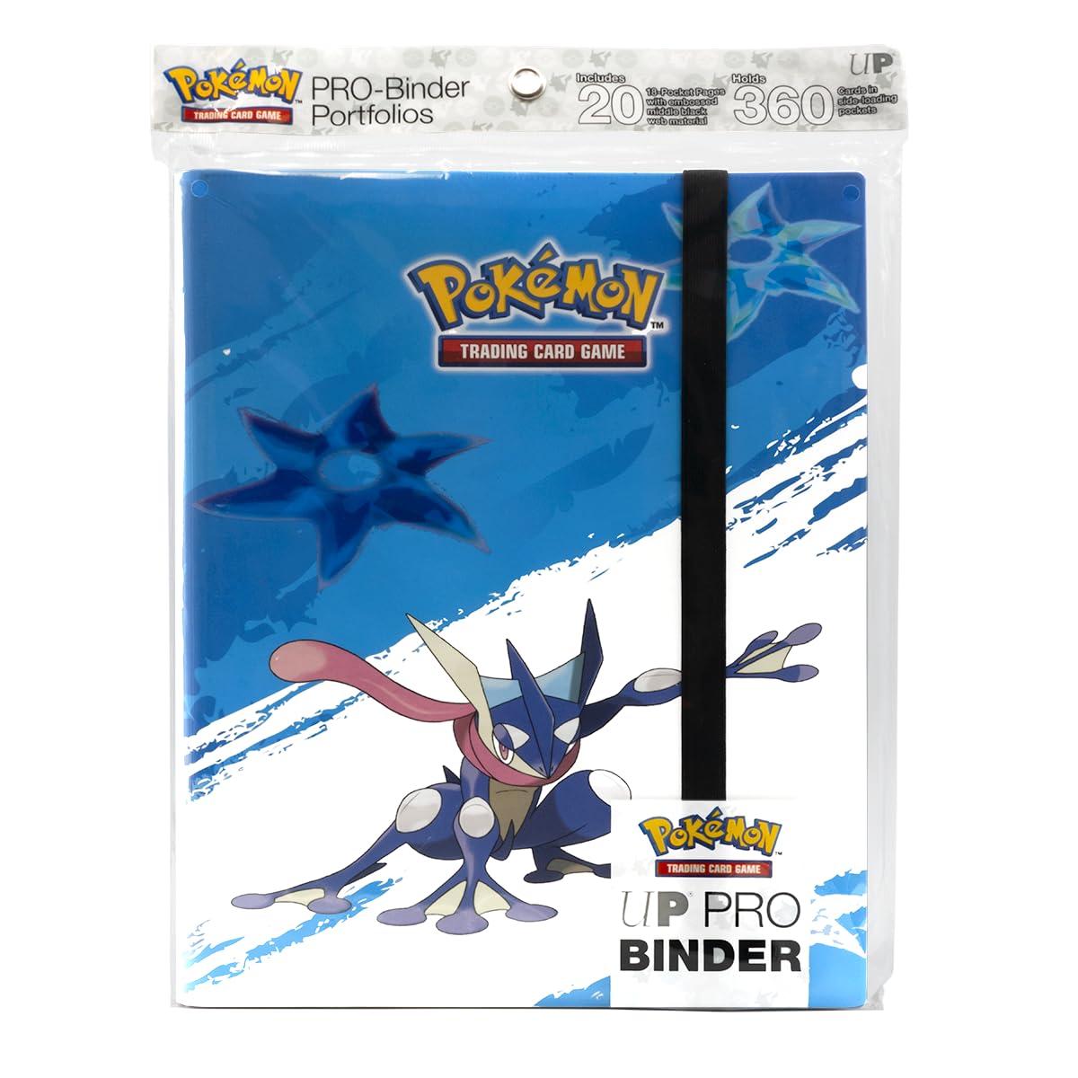 Ultra PRO - Greninja 9-Pocket PRO-Binder for Pokémon, Trading Gaming Card Organizer Accessory Storage