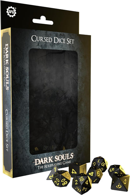 Steamforged Games Dark Souls The Roleplaying Game Cursed Dice Set