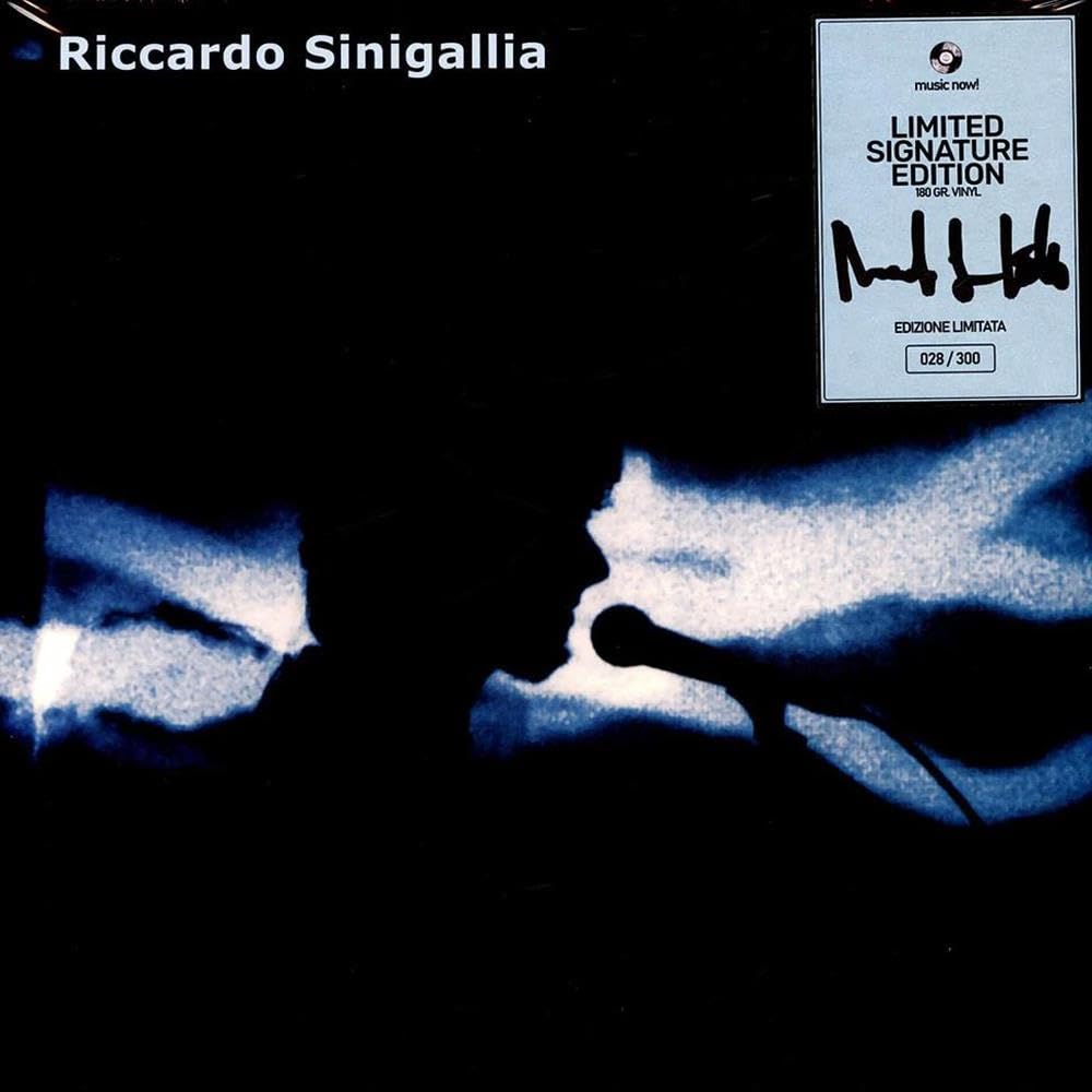 RICCARDO SINIGALLIA (180G/BLUE TRASPARENT VINYL/NUMERED/AUTOGRAFATO)