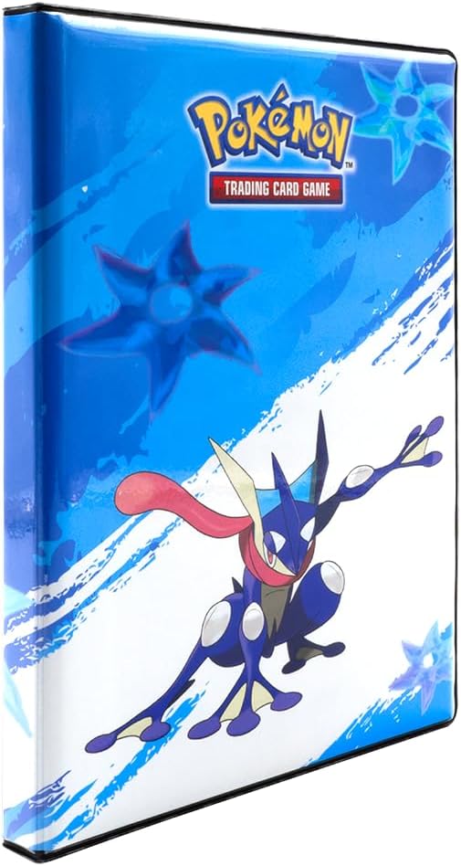 Ultra PRO - Greninja 4-Pocket Portfolio for Pokémon, Trading Gaming Card Organizer Accessory Storage