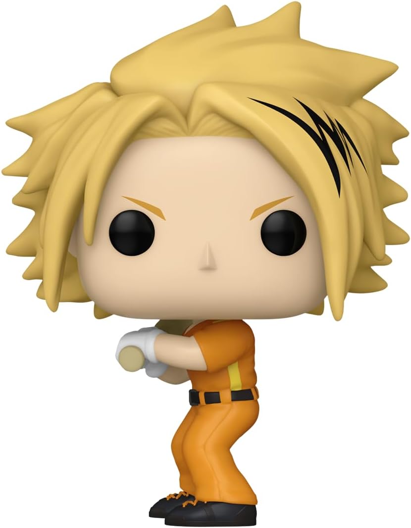Funko Pop! Animation: My Hero Academia (MHA) - (MHA) - Hero League Baseball - Denki Kaminari - Collectable Vinyl Figure - Gift Idea - Official Merchandise - Toys for Kids & Adults - Anime Fans