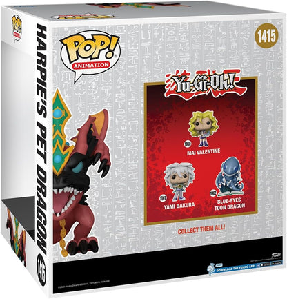 Funko POP! Jumbo: Yu-Gi-Oh! Harpie's Pet Dragon - Collectable Vinyl Figure - Gift Idea - Official Merchandise - Toys for Kids & Adults - Anime Fans - Model Figure for Collectors and Display