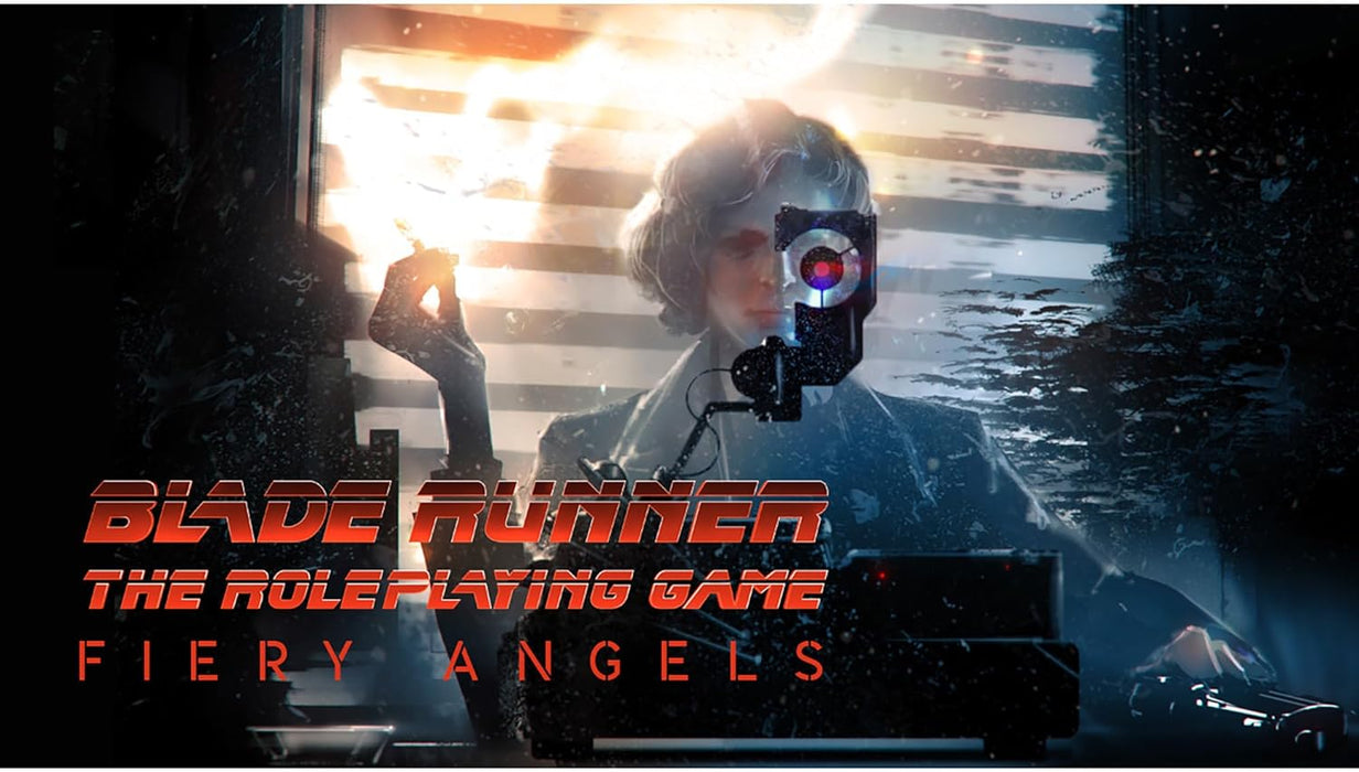 Free League Publishing: Blade Runner RPG: Case File 02 - Fiery Angels - Stand-Alone Boxed Adventure, Tabletop Roleplaying Game, Officially Licensed