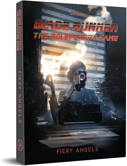 Free League Publishing: Blade Runner RPG: Case File 02 - Fiery Angels - Stand-Alone Boxed Adventure, Tabletop Roleplaying Game, Officially Licensed