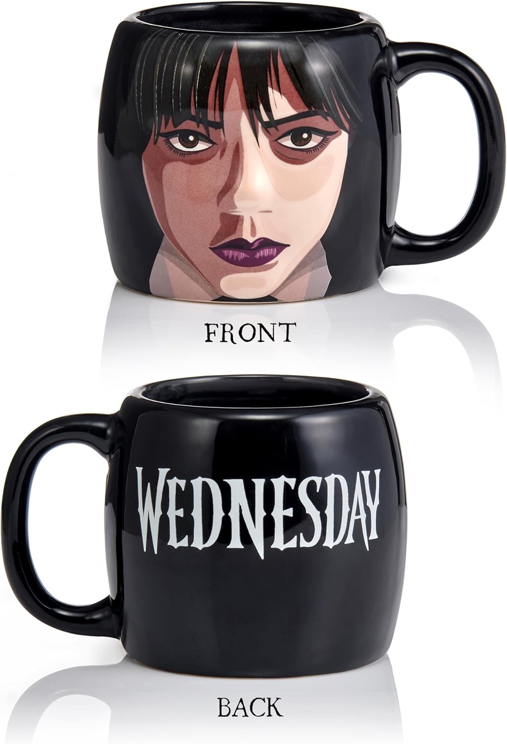 WOW! STUFF Wednesday and Thing 3D Giftable Mug | Mystery Thing inside | Official Wednesday Merchandise, Collectibles, Toys and Gifts | For Teens, Tweens and Adults