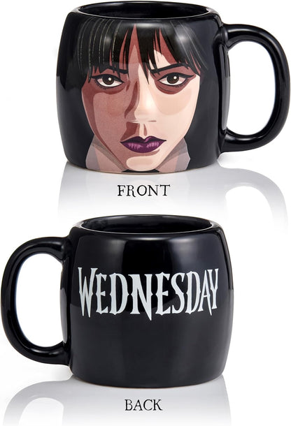 WOW! STUFF Wednesday and Thing 3D Giftable Mug | Mystery Thing inside | Official Wednesday Merchandise, Collectibles, Toys and Gifts | For Teens, Tweens and Adults