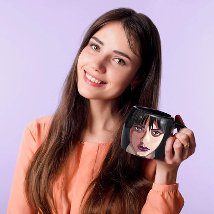 WOW! STUFF Wednesday and Thing 3D Giftable Mug | Mystery Thing inside | Official Wednesday Merchandise, Collectibles, Toys and Gifts | For Teens, Tweens and Adults
