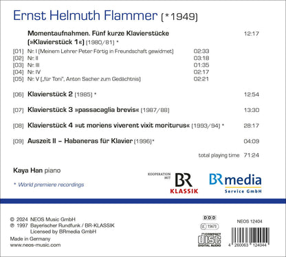 Ernst Helmuth Flammer: Early Piano Pieces