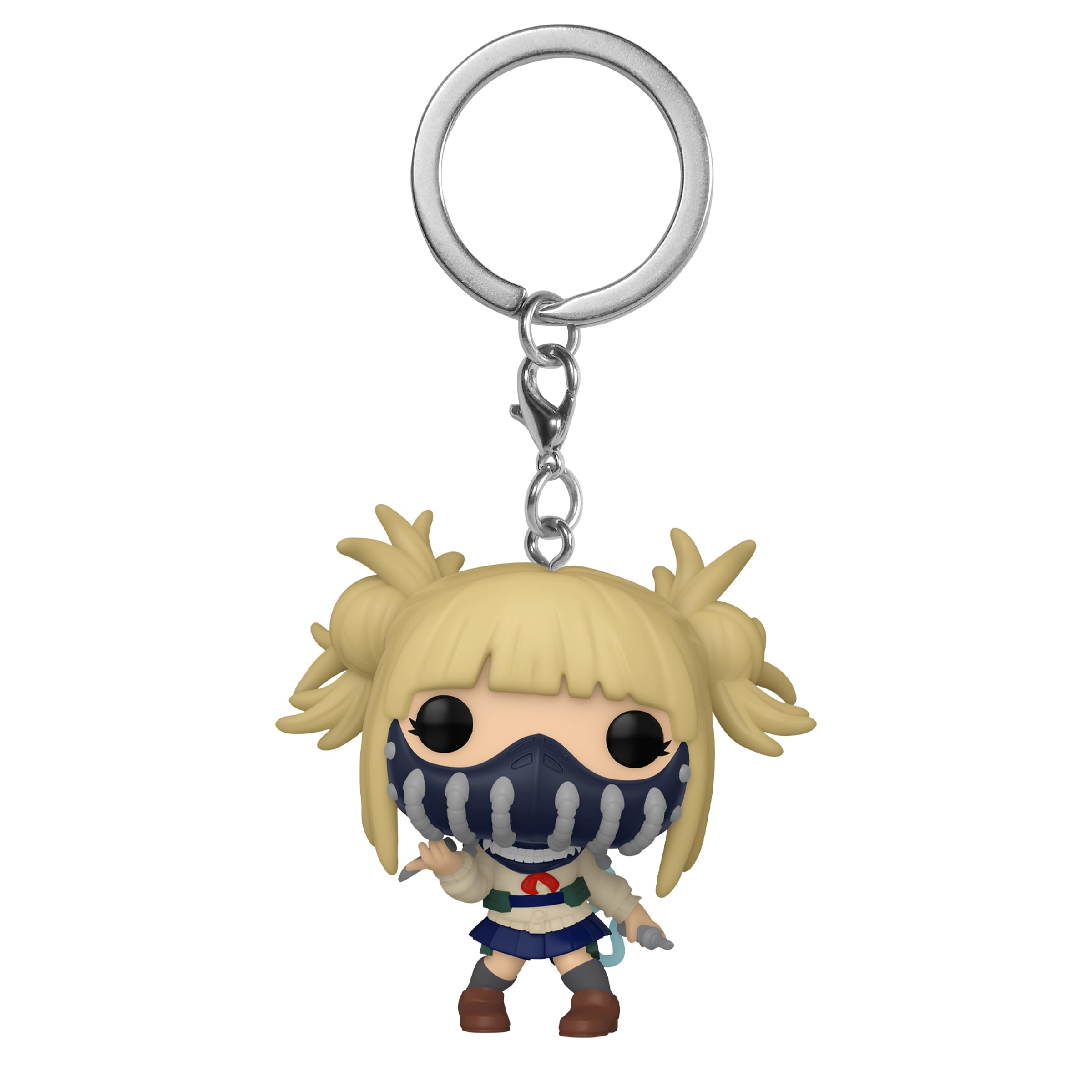 Funko POP! Keychain: My Hero Academia (MHA) 2 - Himiko Toga mit Face Cover - Neuartiger Schlüsselanhänger - Vinyl-Minifigur Zum Sammeln - Strumpffüller - Geschenkidee - Offizielle Handelswaren