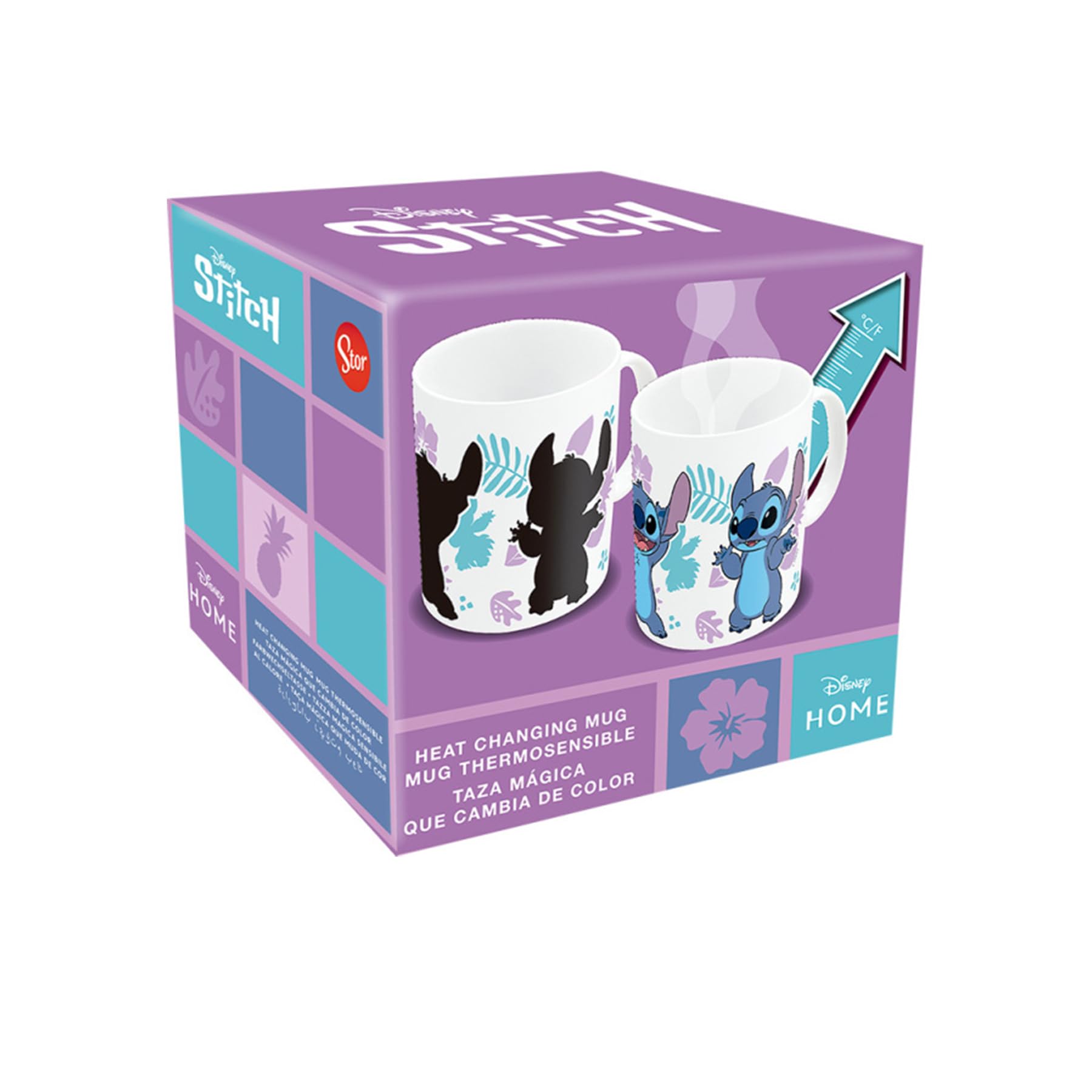 Lilo & Stitch Mug in Giftbox White - Heat Change