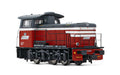 Mercitalia S&T, Diesel Shunting Locomotive Class 245, Red/Dark Grey Livery With White Stripes, Ep. Vi