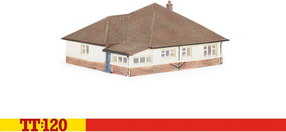 Hornby TT:120 Gauge TT9012 Bungalow 'Avalon' Acessories - Resin Building for Model Railway Sets