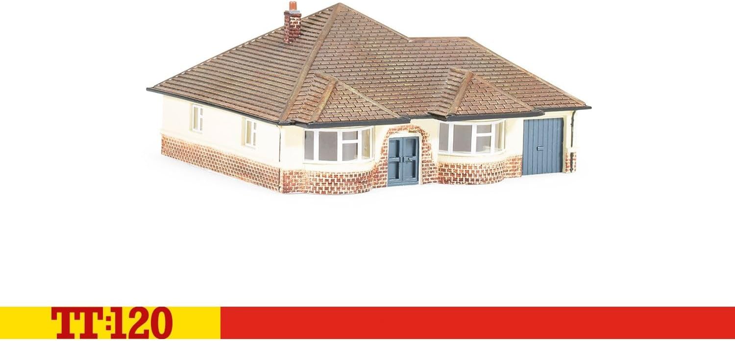 Hornby TT:120 Gauge TT9012 Bungalow 'Avalon' Acessories - Resin Building for Model Railway Sets