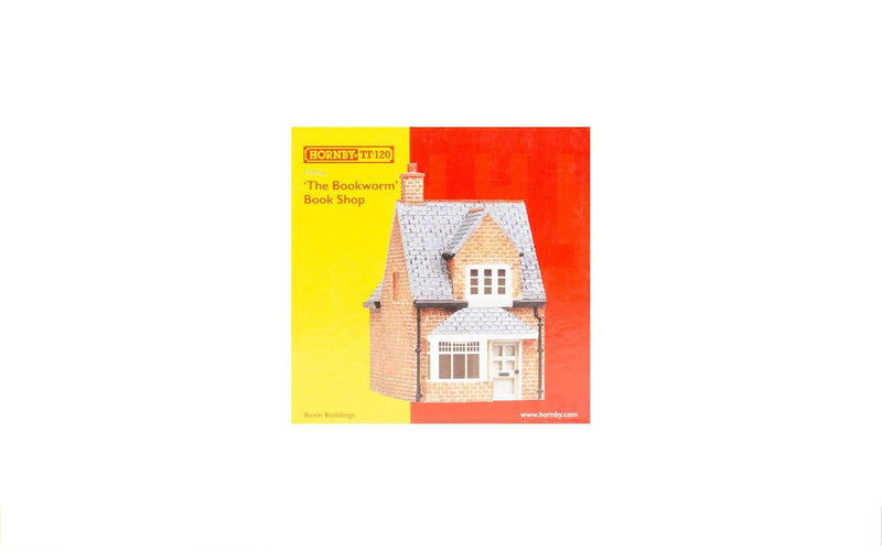 Hornby TT:120 Gauge TT9016 The Bookworm Book Shop Acessories - Resin Building for Model Railway Sets
