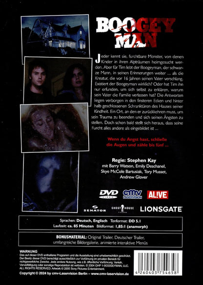 DESCHANEL, EMILY - BOOGEYMAN ¿ DER SCHWARZE MANN