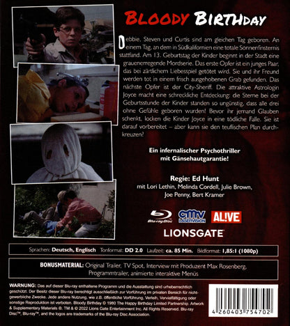 HUNT, ED - BLOODY BIRTHDAY