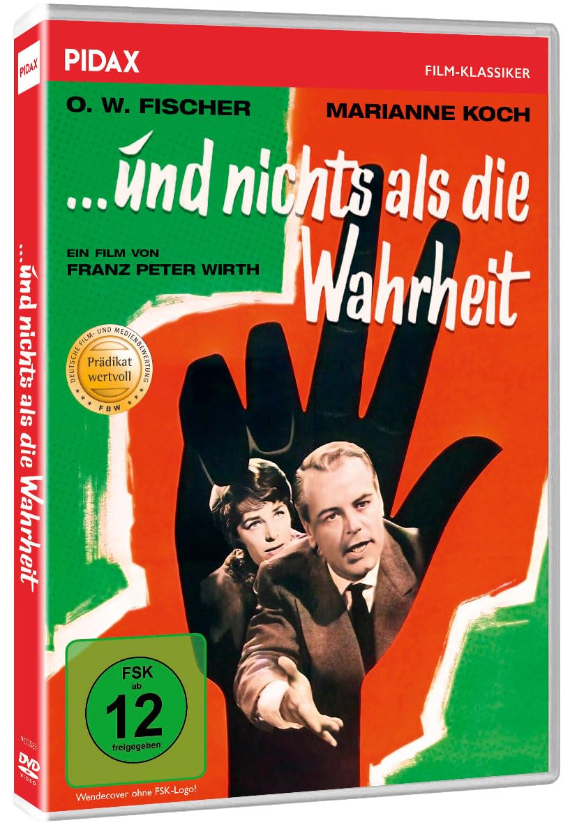… und nichts als die Wahrheit / Spannender Krimnalfilm mit Starbesetzung nach einer Romanvorlage von Ricarda Huch (Pidax Film-Klassiker