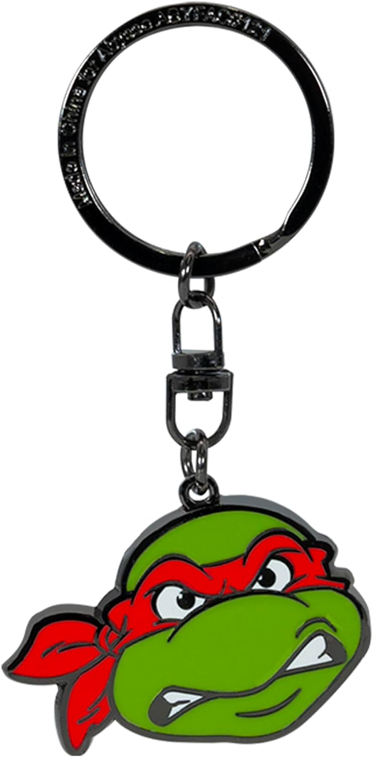 ABYstyle Teenage Mutant Ninja Turtles Raphaël Metal Keychain, Green, Small