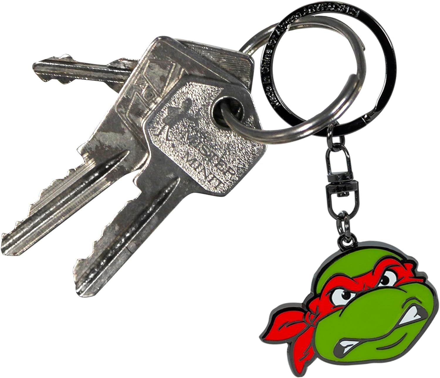 ABYstyle Teenage Mutant Ninja Turtles Raphaël Metal Keychain, Green, Small