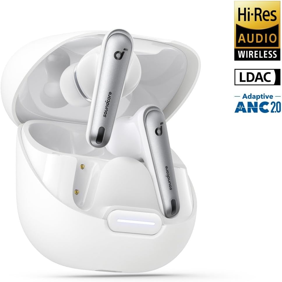 Headphones With Microphone Anker Liberty 4 Nc White