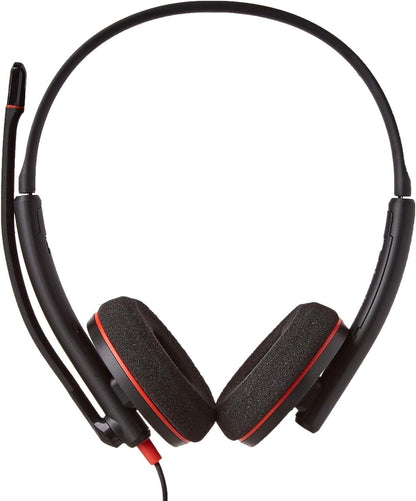 Poly Blackwire 3220 Stereo USB-C Headset + USB-C/A Adapter