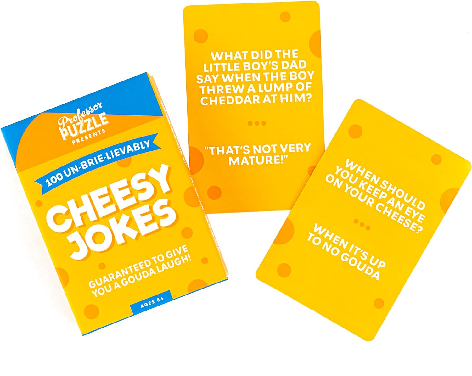 Professor Puzzle,Cheesy Jokes,Party Games,Ages 8+,1+ Player