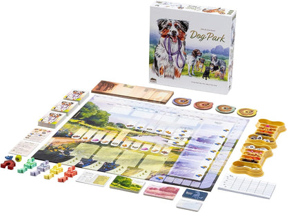 Dog Park, The Fun Strategy Board Game by Birdwood Games for Family Night, Perfect for Dog Lovers, Kids & Adults, for 1-4 Players, Ages 10+