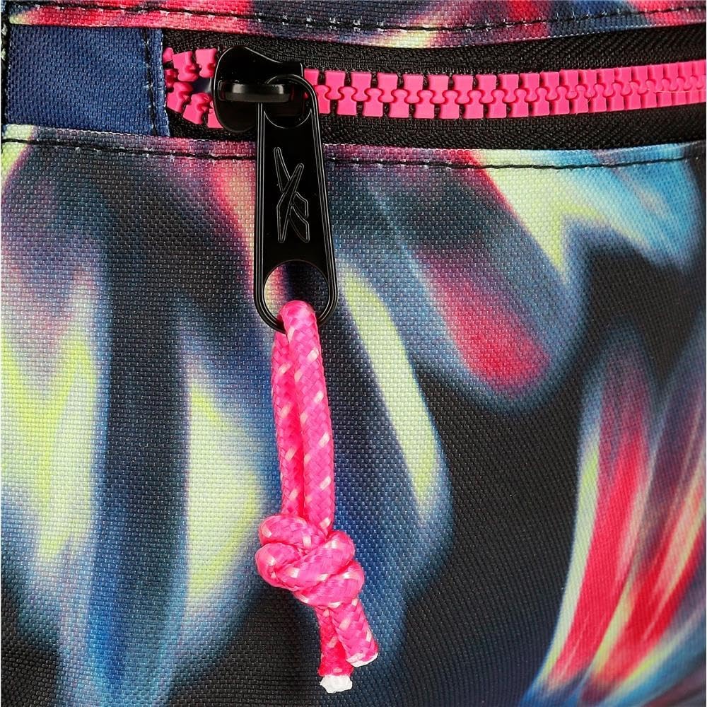Reebok Floral Backpack Multicolor 32x44x12cm Polyester 16.9L by Joumma Bags, Multicoloured, One Size, Backpack