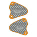 Sidi Soles Metatarsal Action Middle Section Yellow Silver
