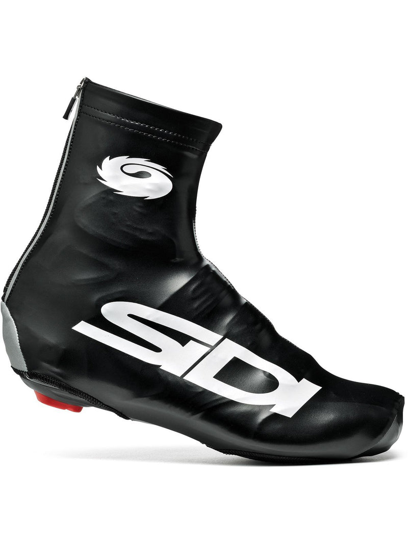 Sidi Schwarz Nano Rain Fahrrad-Überschuhe (Small, Schwarz)