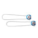 Sidi Techno 3 Push Button Release Tensioners Long Bleu Blanc