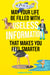 May Your Life Be Filled With Useless Information That Makes You Feel Smarter