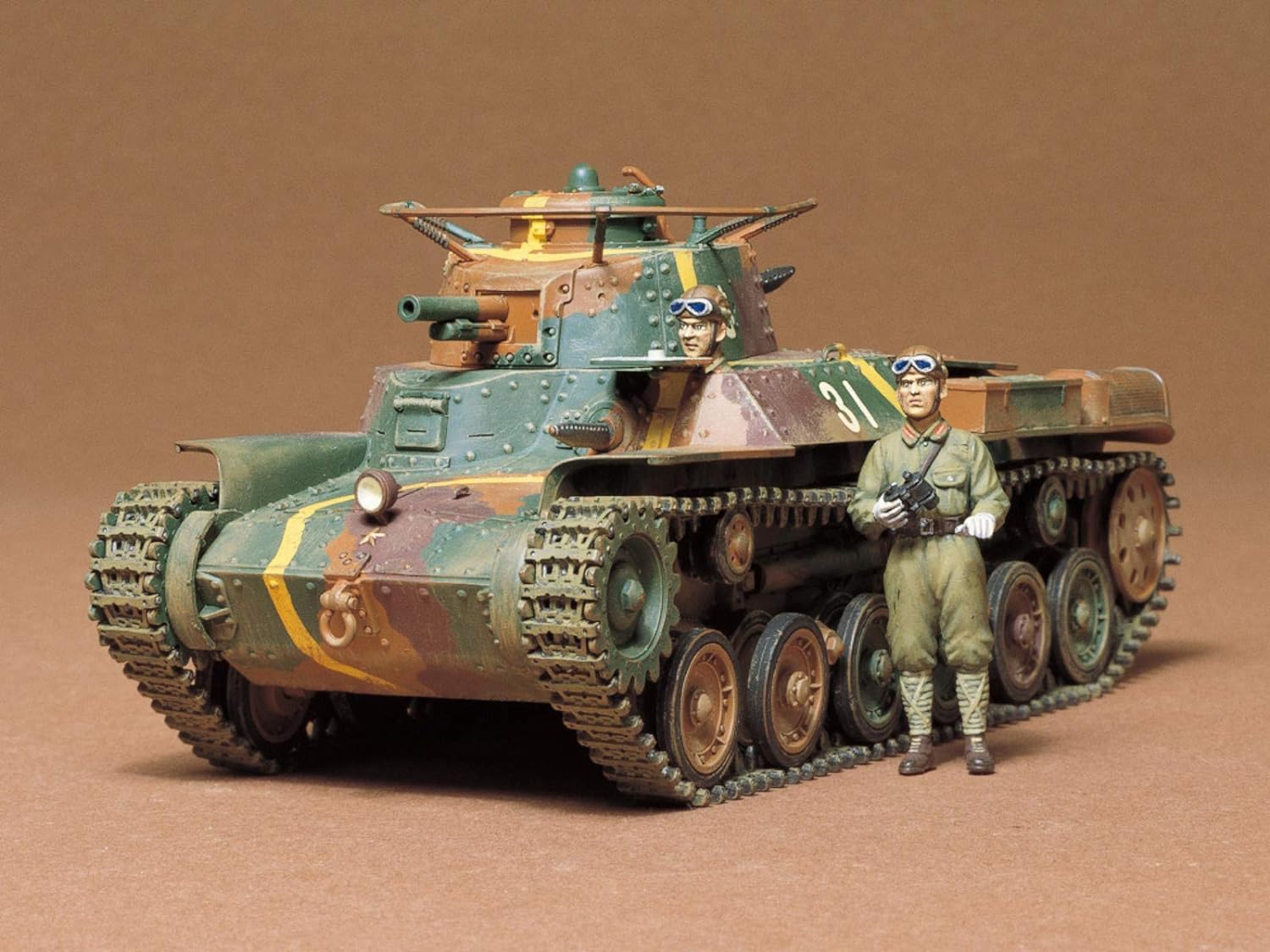 TAMIYA 300035075 1:35 WWII Japanese Military Tank Type 97 Chi-Ha (2