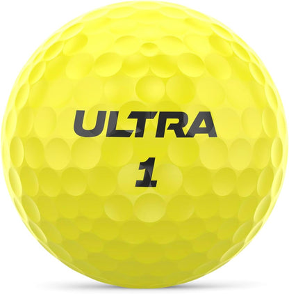 Wilson 23' Ultra Golf Balls - 15 Pack Distance Yellow