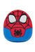 Squishmallows Marvel's Spidey and His Amazing Friends 10-Inch Spidey Plush - Add Spidey to your Squad, Ultrasoft Stuffed Animal Medium-Sized Plush, Official Kelly Toy Plush SQK0460