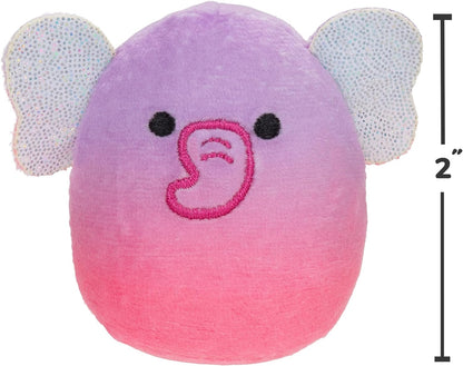 Squishville by Original Squishmallows Safari Squad Plush - Six 2-Inch Squishmallows Plush Including Parson, Ridelle, Deeto, Jace, Darius, and Beijo - Toys for Kids