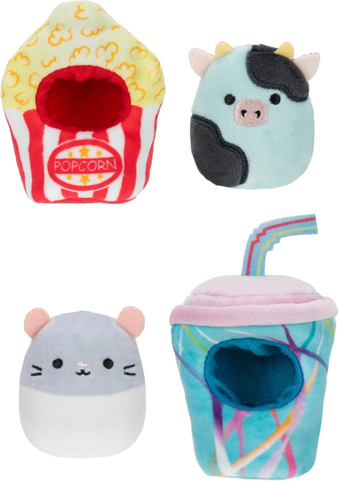 Squishville SQM0514 Accessory Set Film Marathon Super Soft Mini Squishmallows 5 cm Plush Figures with Accessories