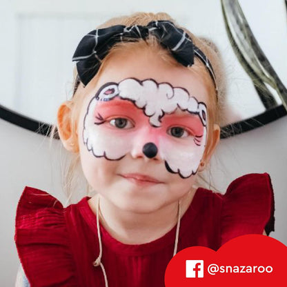 Snazaroo Brush Pens, Halloween Pack of 3, Safe and Non-Toxic, Precision Brush Nib, for Ages 3+, Multicolor One Size