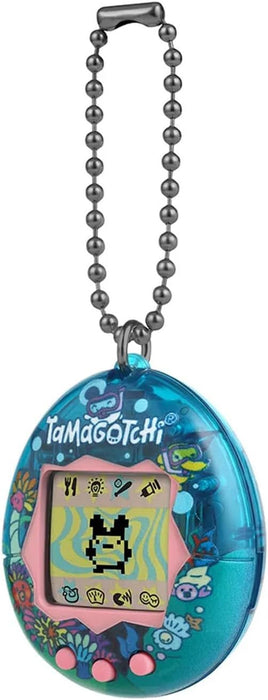 BandAI Tamagotchi Original Tama Ocean Shell | Tamagotchi Original Cyber Pet 90s Adults and Kids Toy with Chain | Retro Virtual Pets are Great Boys and Girls Toys or Gifts for Ages 8+