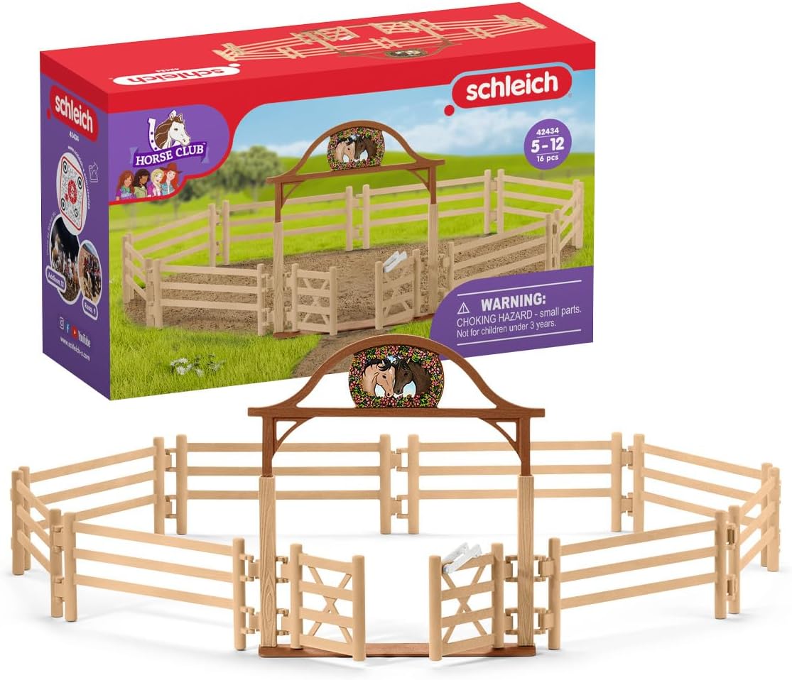 schleich Horse Club 72242 Paasbundel, vanaf 5 jaar, HORSE CLUB - speelset, 17-delig