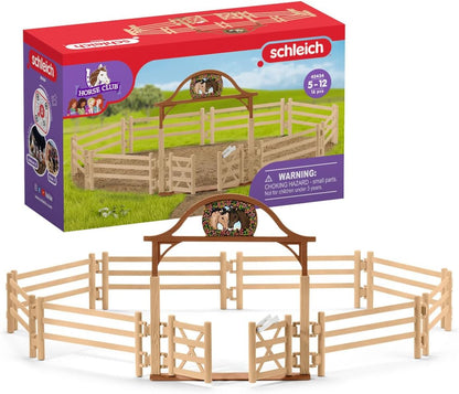 schleich Horse Club 72242 Paasbundel, vanaf 5 jaar, HORSE CLUB - speelset, 17-delig